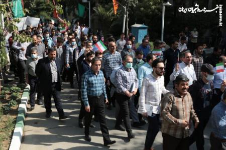 در محکومیت هتک حرمت به مقدسات راهپیمایی دانشگاهیان امیرکبیر 