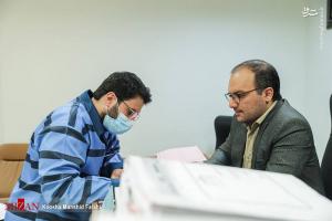 تصاویر| نخستین جلسه دادگاه میلاد حاتمی