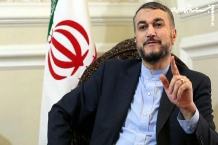  اعتراض امیرعبداللهیان به مداخله اروپا در امور ایران