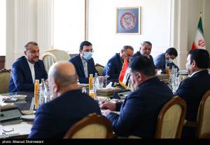 تصاویر| دیدار وزیر و مشاور امنیت ملی عراق با امیرعبداللهیان