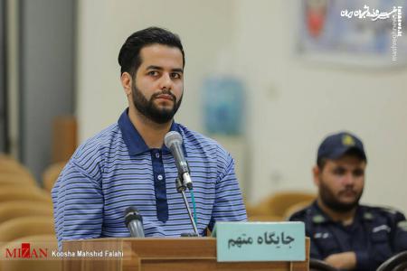 تصاویر| سومین جلسه دادگاه میلاد حاتمی