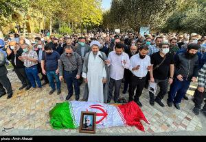 تصاویر| تشییع پیکر مرحوم امیرحسن ندایی