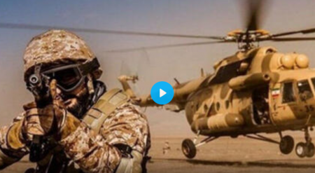 فیلم| رزمایش اقتدار نیروی زمینی سپاه