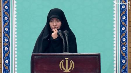 فیلم| رساندن سلام دختران غیرچادری به رهبرانقلاب