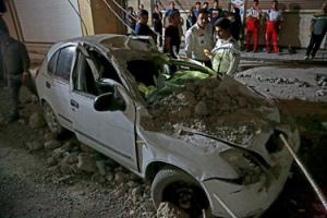 فرو ریختن بخشی از سازه متروپل آبادان