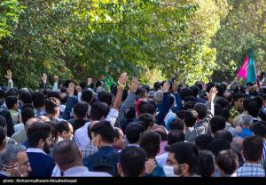 تصاویر| تجمع جامعه پزشکی در دانشگاه تهران