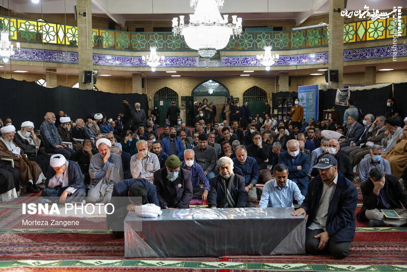 تصاویر| مراسم تشییع پیکر آیت‌الله اختری