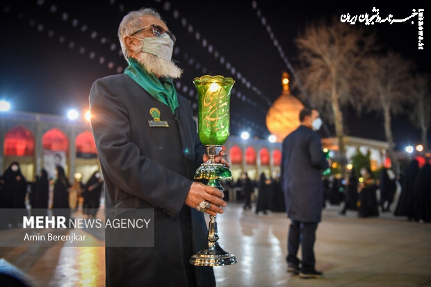 برگزاری مراسم شب هفتم شهدای حمله تروریستی حرم شاهچراغ(ع)