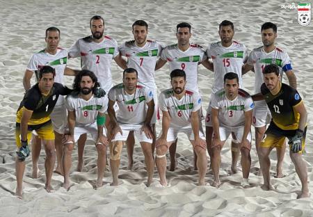 سایت فوتبال ساحلی از تیم ملی ایران تمجید کرد+عکس