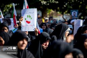 تصاویر| پیکر شهید سیدروح‌الله عجمیان تشییع شد