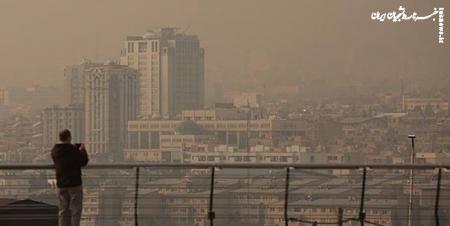 افزایش غلظت آلاینده‌های هوای تهران تا پایان هفته