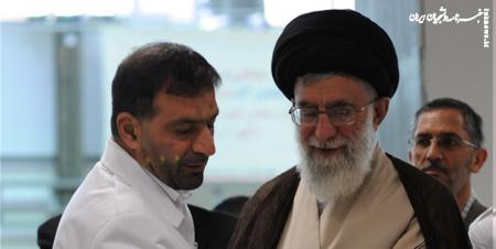 انتشار تصویرِ تقدیر رهبر انقلاب از شهید طهرانی مقدم