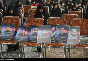 تصاویر| حضور سردار قاآنی در جمع خانواده‌‌های شهدای مدافع امنیت