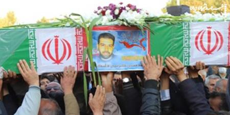 فیلم|  مراسم وداع با شهدای حادثه تروریستی اصفهان