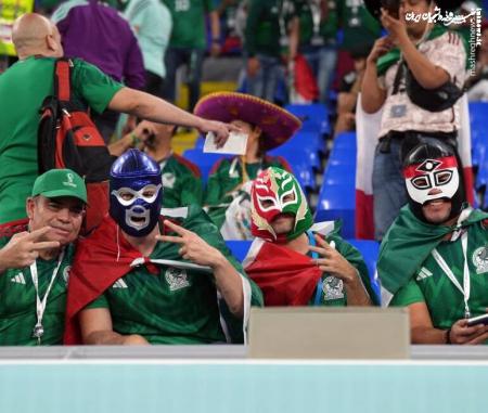 تصاویر| هواداران خاص تیم ملی مکزیک