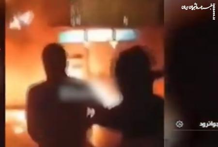 تروریست‌های ترسناک داعشی در جوانرود/ خانه‌ها را به آتش کشیدند +فیلم