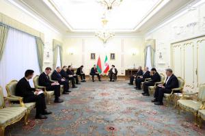 تصاویر| دیدار نخست وزیر بلاروس با رئیسی