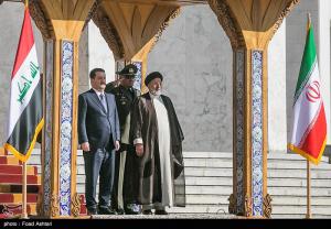 تصاویر| دیدار رئیسی با نخست‌وزیر عراق