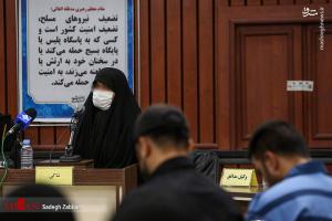 تصاویر| جلسه رسیدگی به اتهامات عامل شهادت دو حافظ امنیت