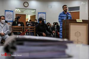 تصاویر| جلسه رسیدگی به اتهامات عامل شهادت دو حافظ امنیت