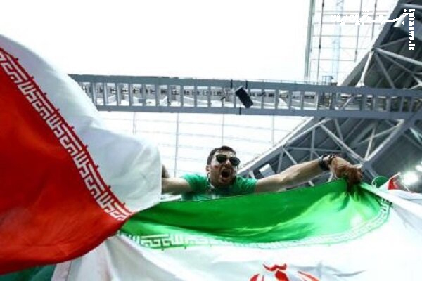 حضور پرانرژی تماشاگران ایران در ورزشگاه
