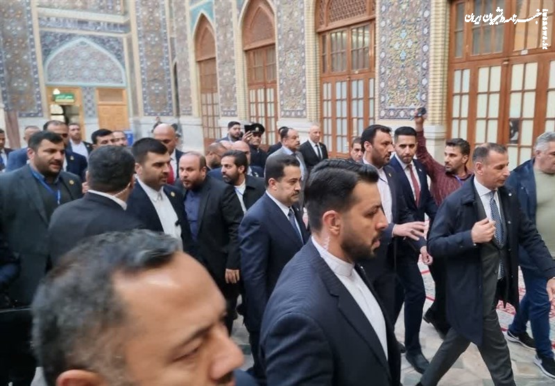 ورود نخست‌وزیر عراق به مشهد