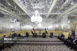 تصاویر| تشرف نخست وزیر عراق به حرم امام رضا(ع)