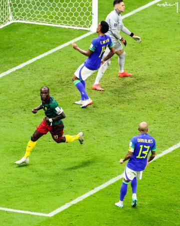 فیلم| خلاصه بازی کامرون ۱ - برزیل ۰ با گزارش انگلیسی