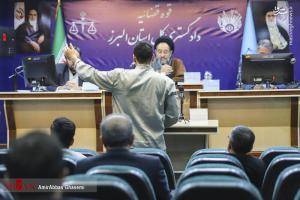 تصاویر| سومین جلسه دادگاه ضاربان شهید عجمیان
