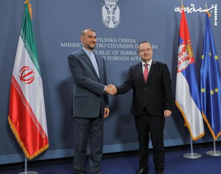 دیدار و گفتگو امیرعبداللهیان با وزیر خارجه صربستان 