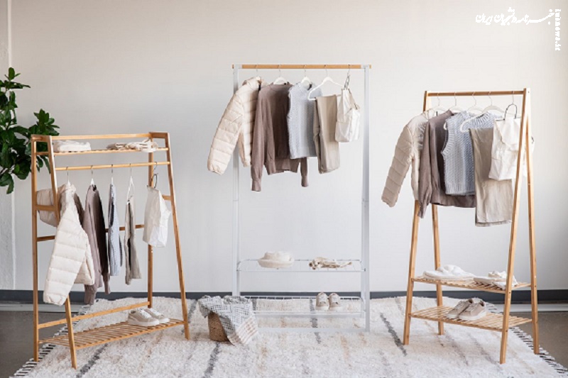 راهنمای خرید رگال لباس چوبی، فلزی و استیل