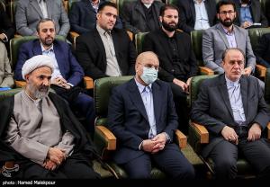 تصاویر| مراسم گرامیداشت هفته پژوهش با حضور قالیباف