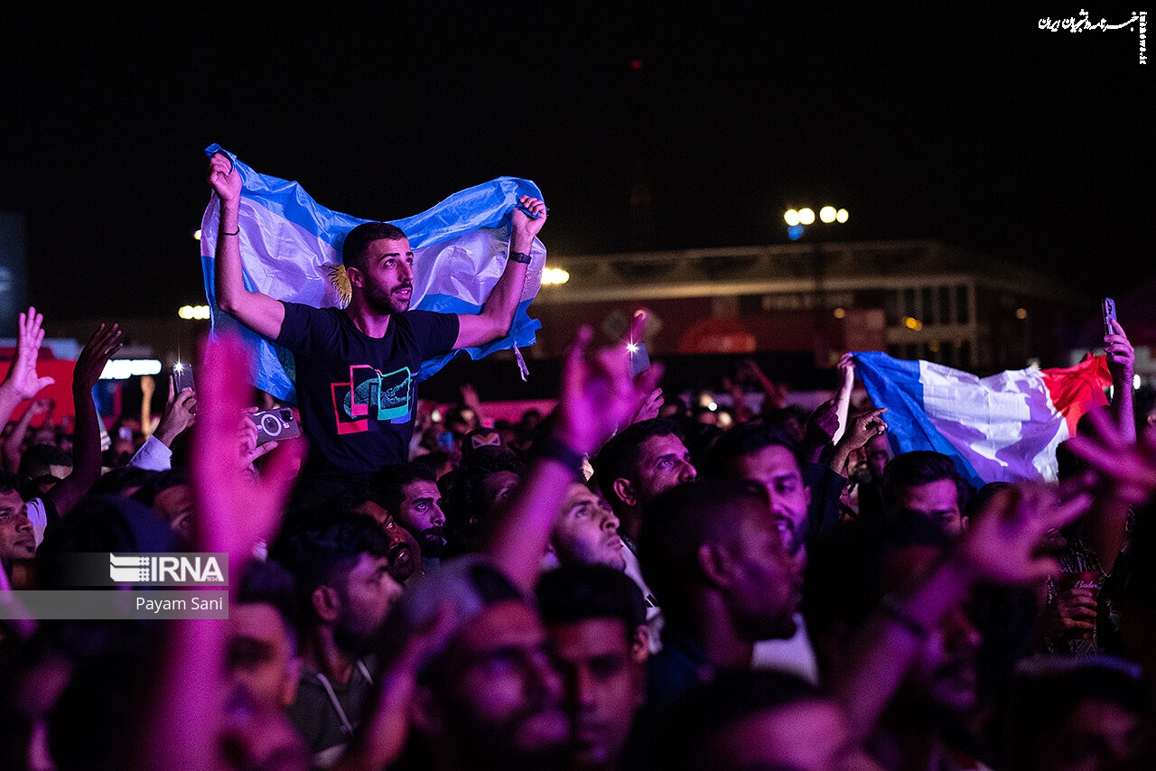 فینال جام جهانی خیابان‌های دوحه را قفل کرد