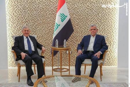 «هادی العامری» با رئیس‌جمهور عراق دیداری داشت
