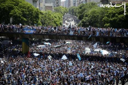 اتفاق خطرناکی که جشن آرژانتین را خراب کرد