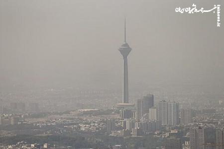 کیفیت امروز هوای تهران 