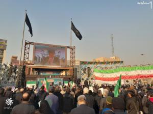 تصاویر تجمع بزرگ ۹دی در میدان امام حسین +عکس