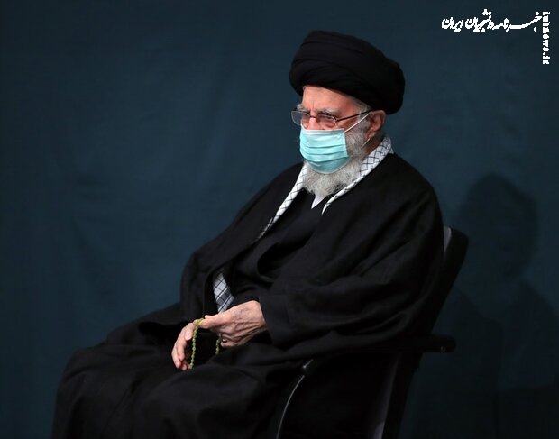 آخرین شب عزاداری شهادت حضرت زهرا (س) با حضور رهبر انقلاب برگزار شد