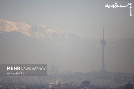 افازیش آلودگی هوا تهران طی امروز و فردا 