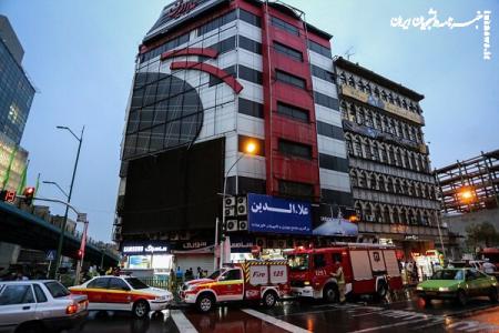 جزئیات وقوع حریق در پاساژ علاالدین