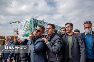 مراسم تشییع و خاکسپاری شهید  احمد کشوری‌نیا