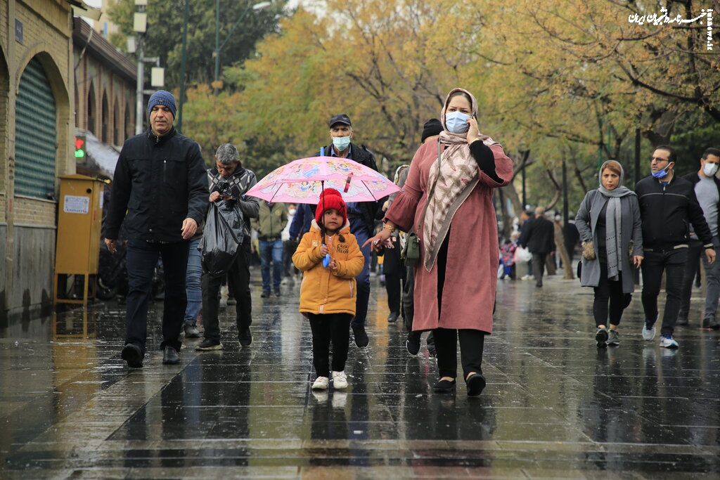 امروز در این ۱۰ استان باران می بارد/ پیش بینی دمای هوای کشور در روز پنجشنبه