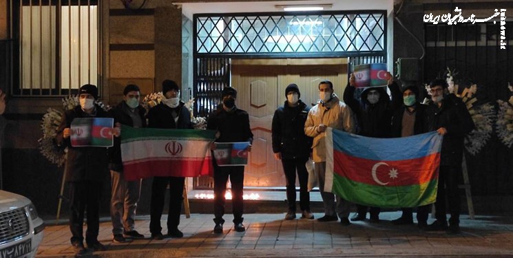  ابراز همدردی دانشجویان دانشگاه‌های تهران با مردم آذربایجان
