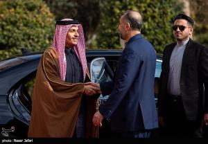تصاویر| دیدار امیرعبداللهیان و وزیر امور خارجه قطر