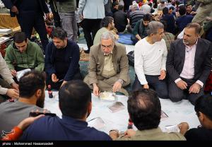 تصاویر| حضور عین‌اللهی در جمع معتکفین دانشگاه تهران