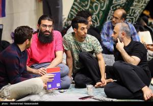 تصاویر| حضور عین‌اللهی در جمع معتکفین دانشگاه تهران