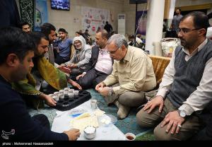 تصاویر| حضور عین‌اللهی در جمع معتکفین دانشگاه تهران