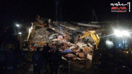 فیلم|  ریزش ساختمان ۸ طبقه در پی وقوع زلزله در ترکیه
