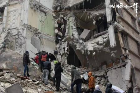افزایش تلفات زلزله در سوریه به ۵۹۳ کشته و ۱۴۱۱ زخمی