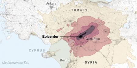 وقوع ۷ زمین‌لرزه جدید در جنوب ترکیه طی ۱ ساعت اخیر